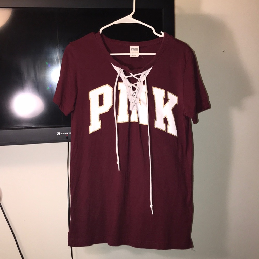Maroon Pink Shirt